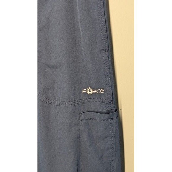 CARHARTT Pants 34x31 Size Medium Tall Cargo Scrub Nurse Work Pant Navy Blue - Picture 2 of 4
